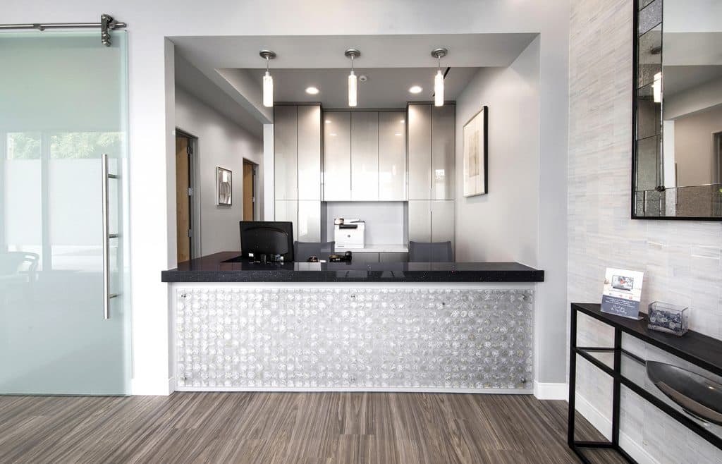 Reception area at Westside Women’s Health