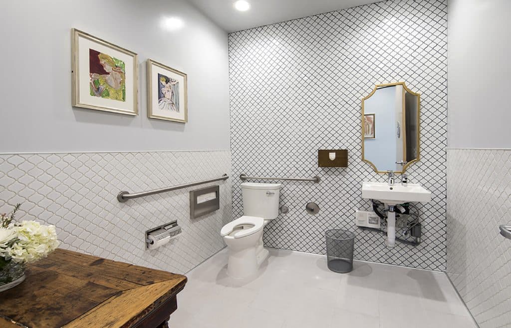 Front desk with friendly staff